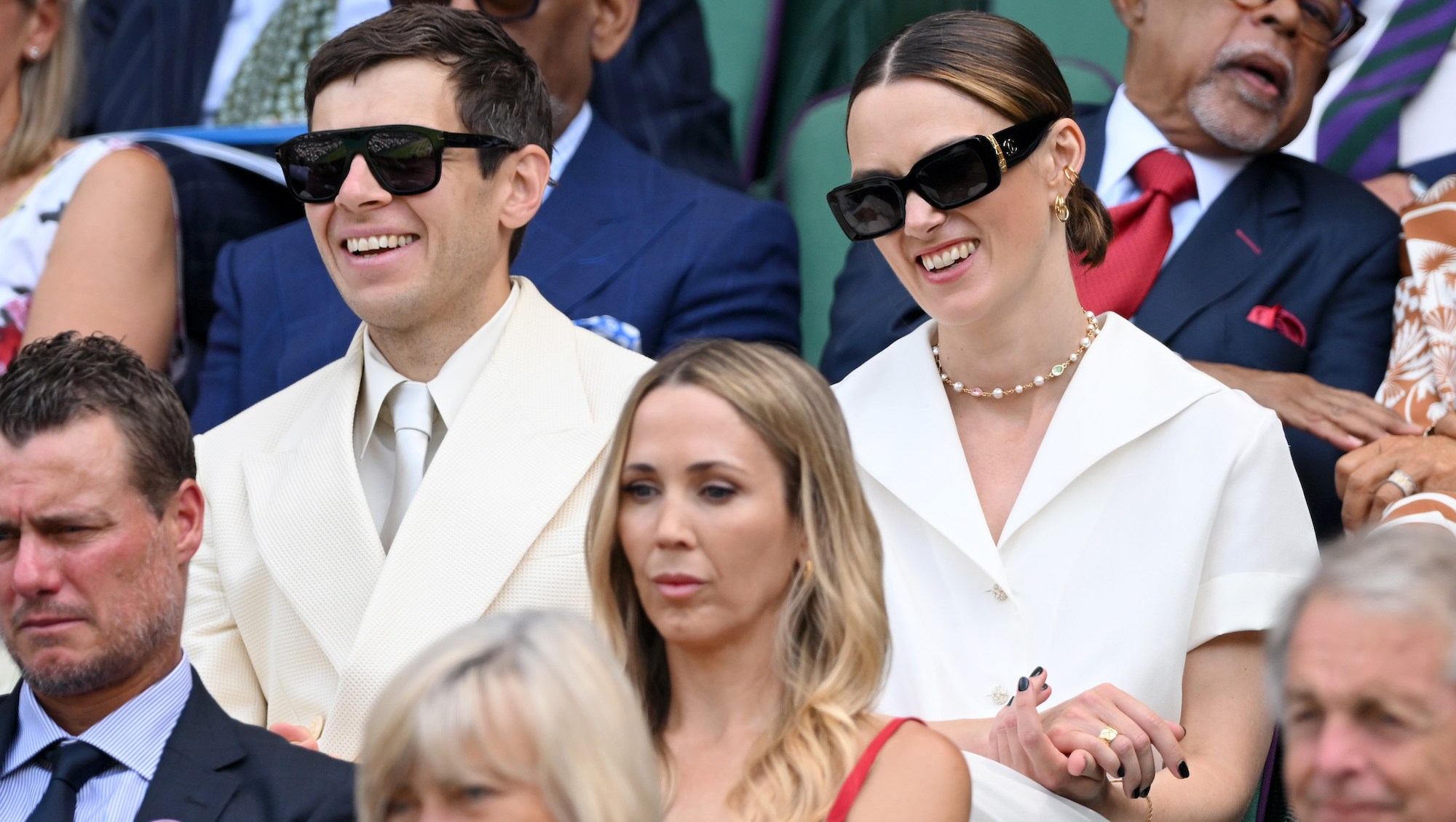 Keira Knightley and James Righton, More Couples Are Loved Up at Wimbledon