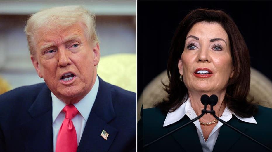 Hochul vows to 'fight fire with fire' on redistricting while hosting Texas Democrats who fled state