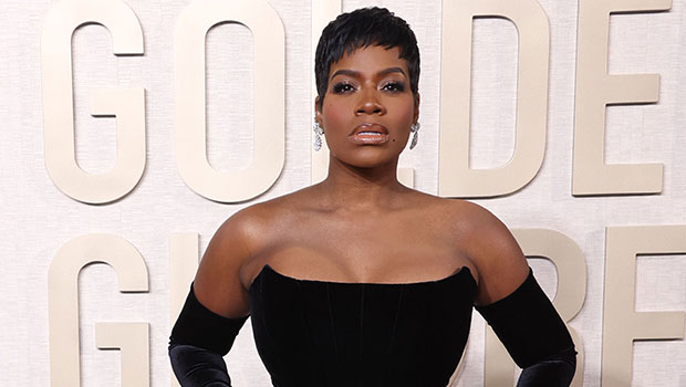 Fantasia Barrino Stuns in Plunging Mermaid Gown at 2024 Golden Globes