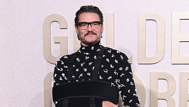What Happened to Pedro Pascal? Actor Wears Arm Sling to 2024 Golden Globe Awards