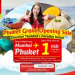 Vietjet Thailand offers Mumbai – Phuket direct flights from INR 1