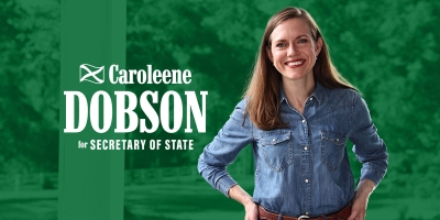 Caroleene Dobson launches campaign for Secretary of State