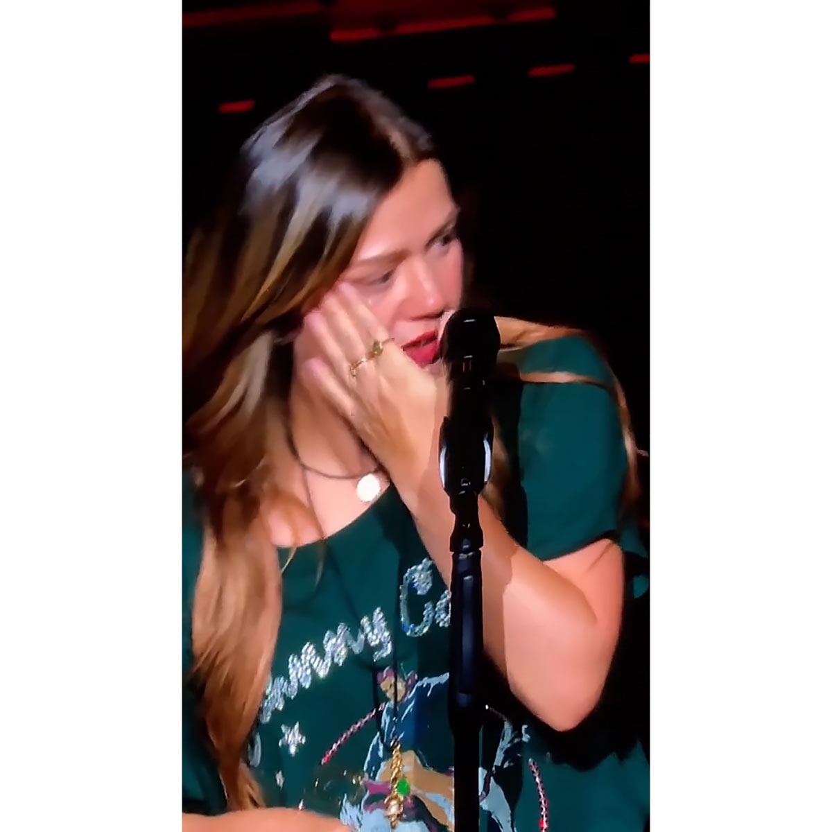 Kelly Clarkson Broke Down on Stage Days Before Ex Brandon Blackstock's Death