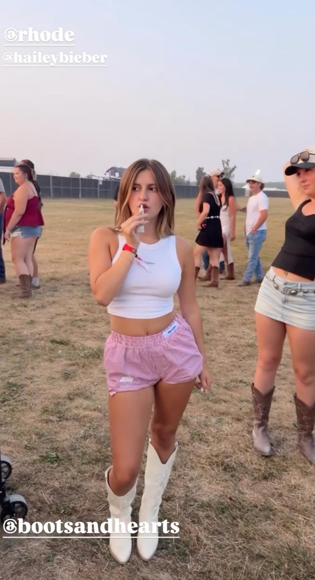 Justin Bieber's Sister Allie Shows Off Her Rhode Products From Hailey Bieber