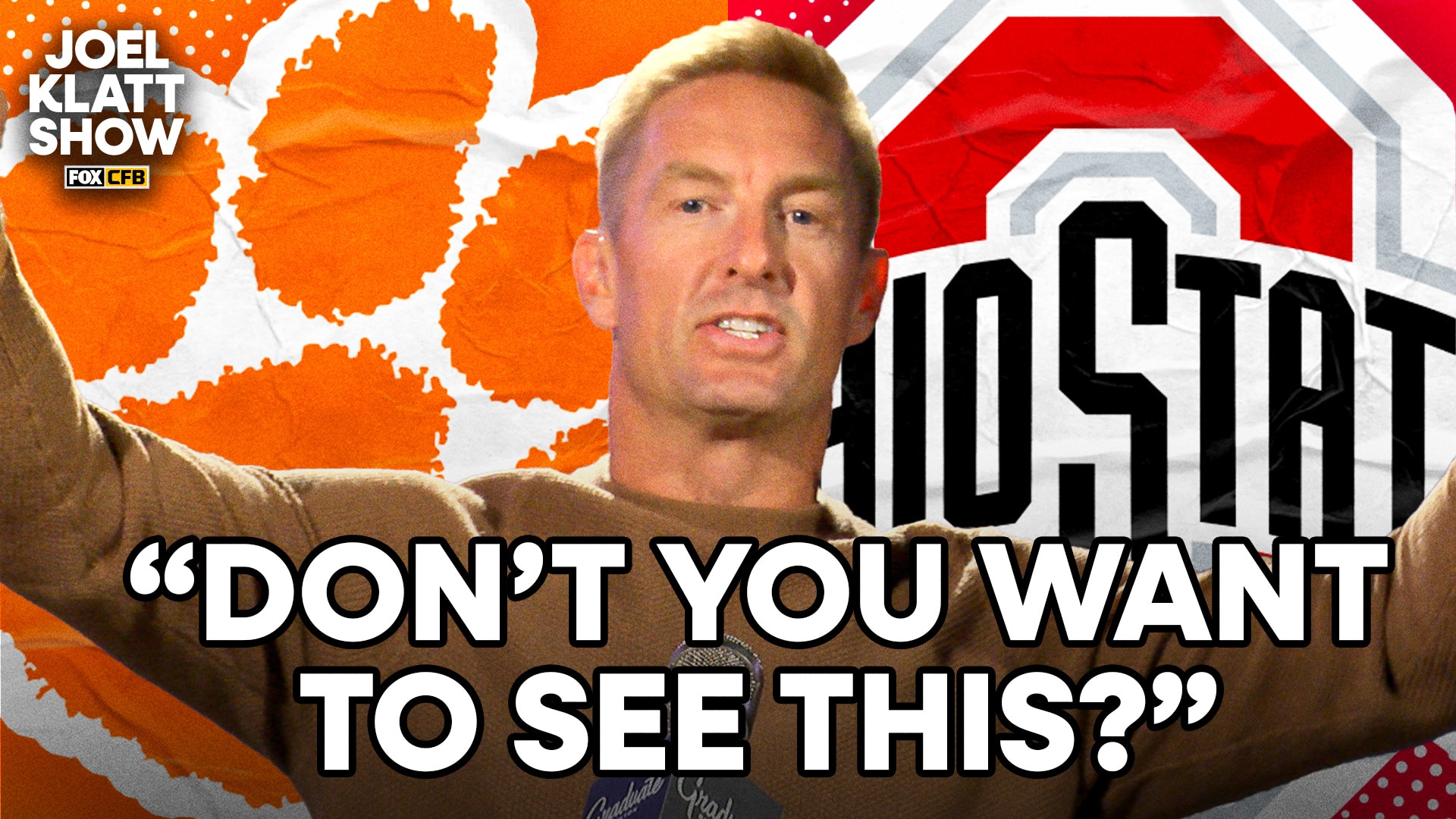 Clemson &amp; Ohio State in Joel Klatt’s preseason CFP bracket | Joel Klatt Show