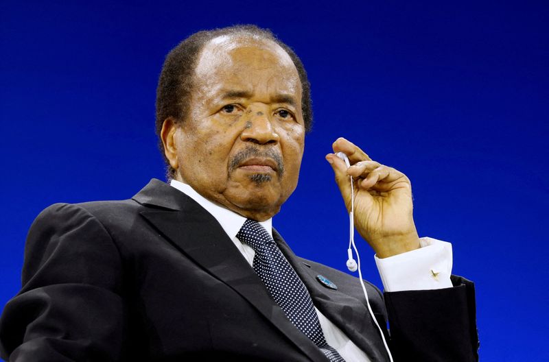 Cameroon's Biya, 92, reshuffles military top brass ahead of vote