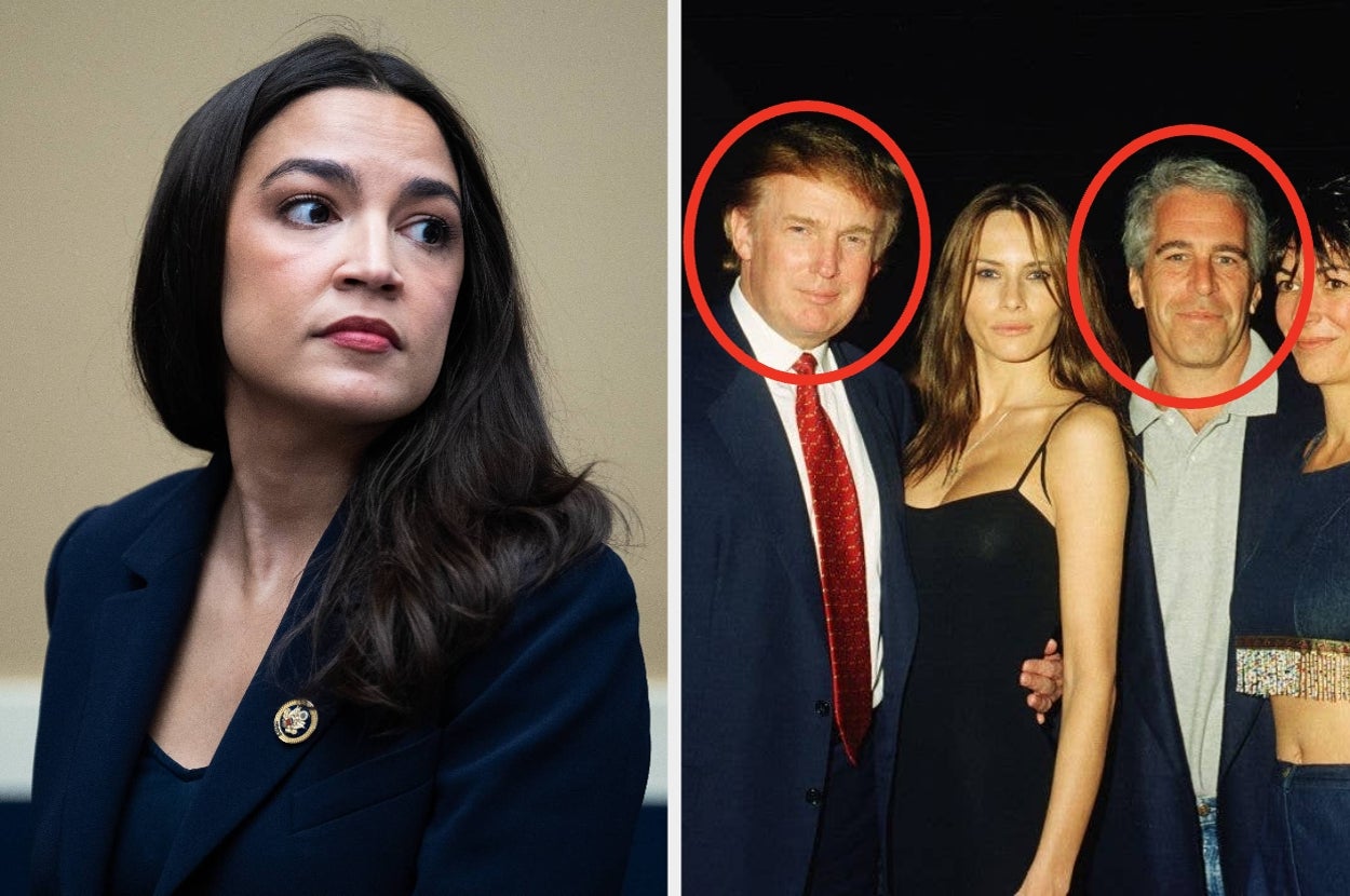 AOC Just Tweeted What So Many Are Thinking After Trump's Sudden 180 On The Epstein Files