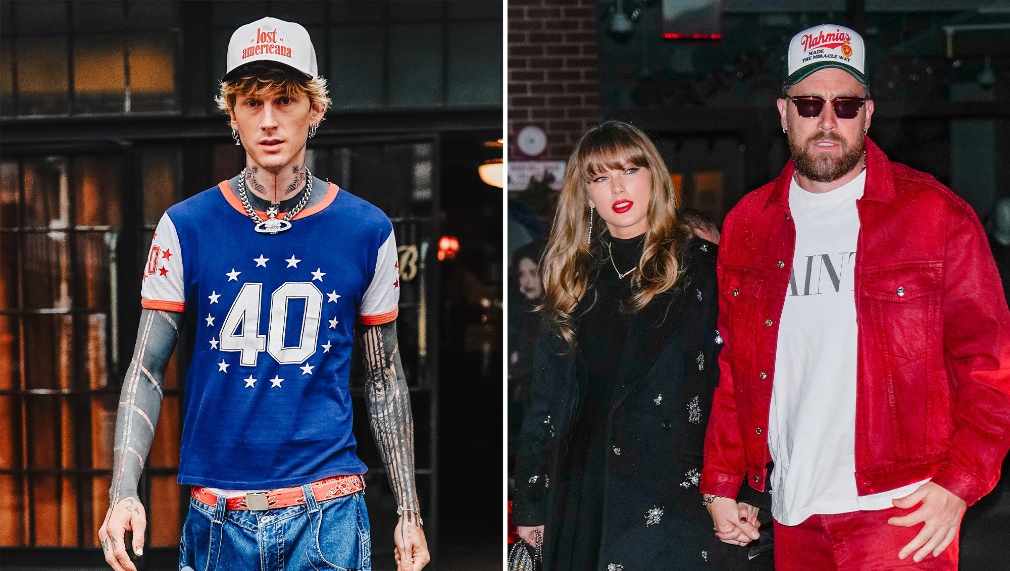 Machine Gun Kelly Reveals Super Bowl Conversation With Taylor Swift