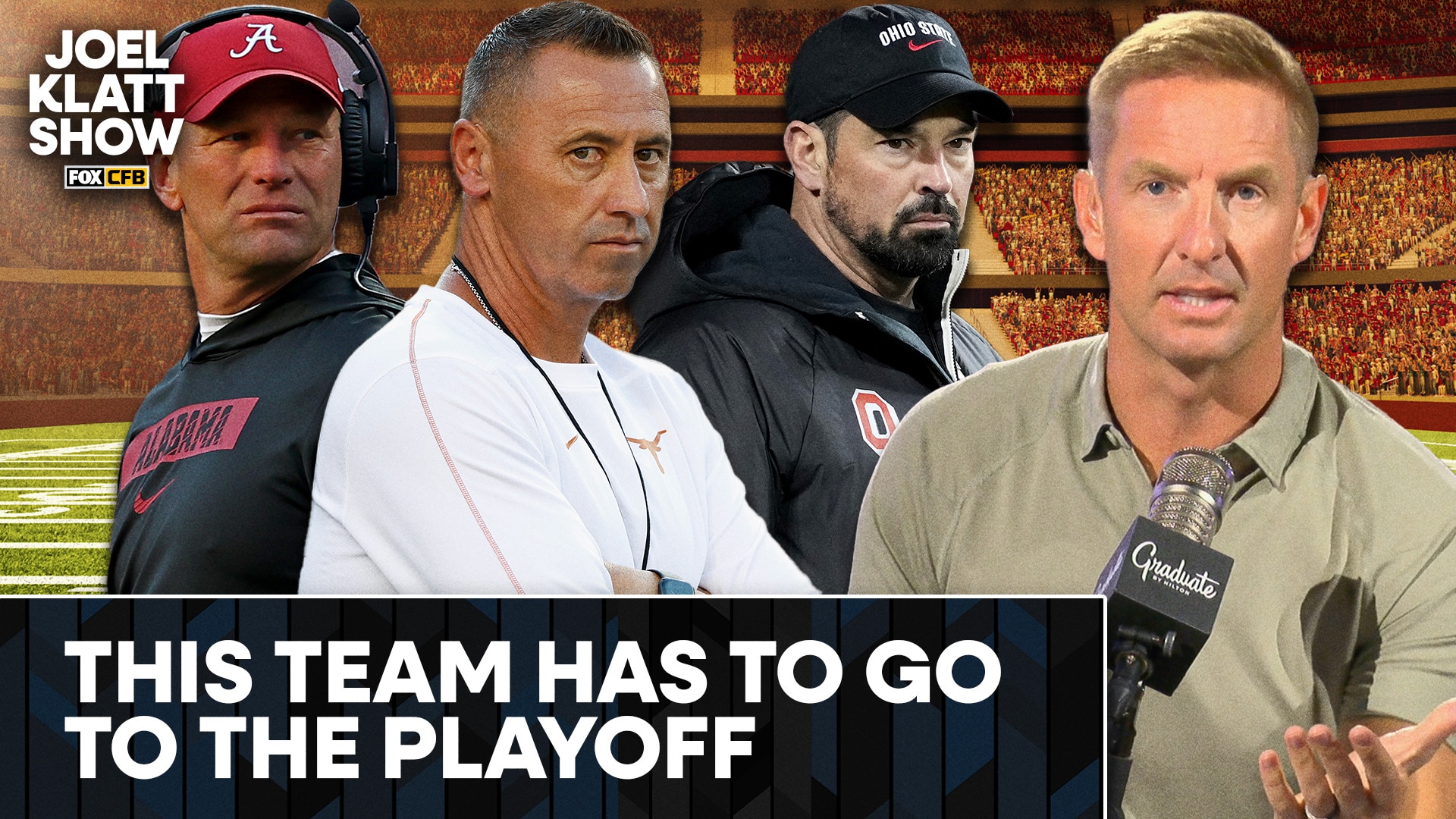 Alabama &amp; Ohio State: how should they define success in 2025? | Joel Klatt Show