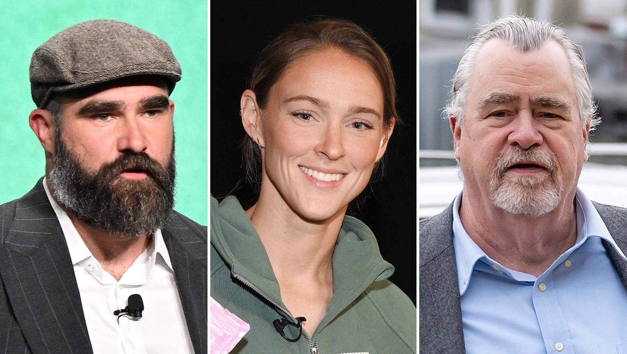 Jason and Kylie Kelce Attend Funeral for His Dad Ed's Girlfriend