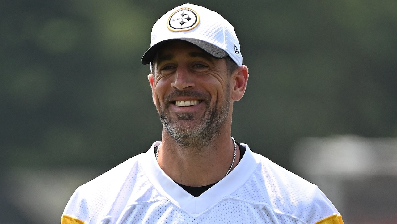 Aaron Rodgers Not Playing in 1st Preseason Game With the Steelers