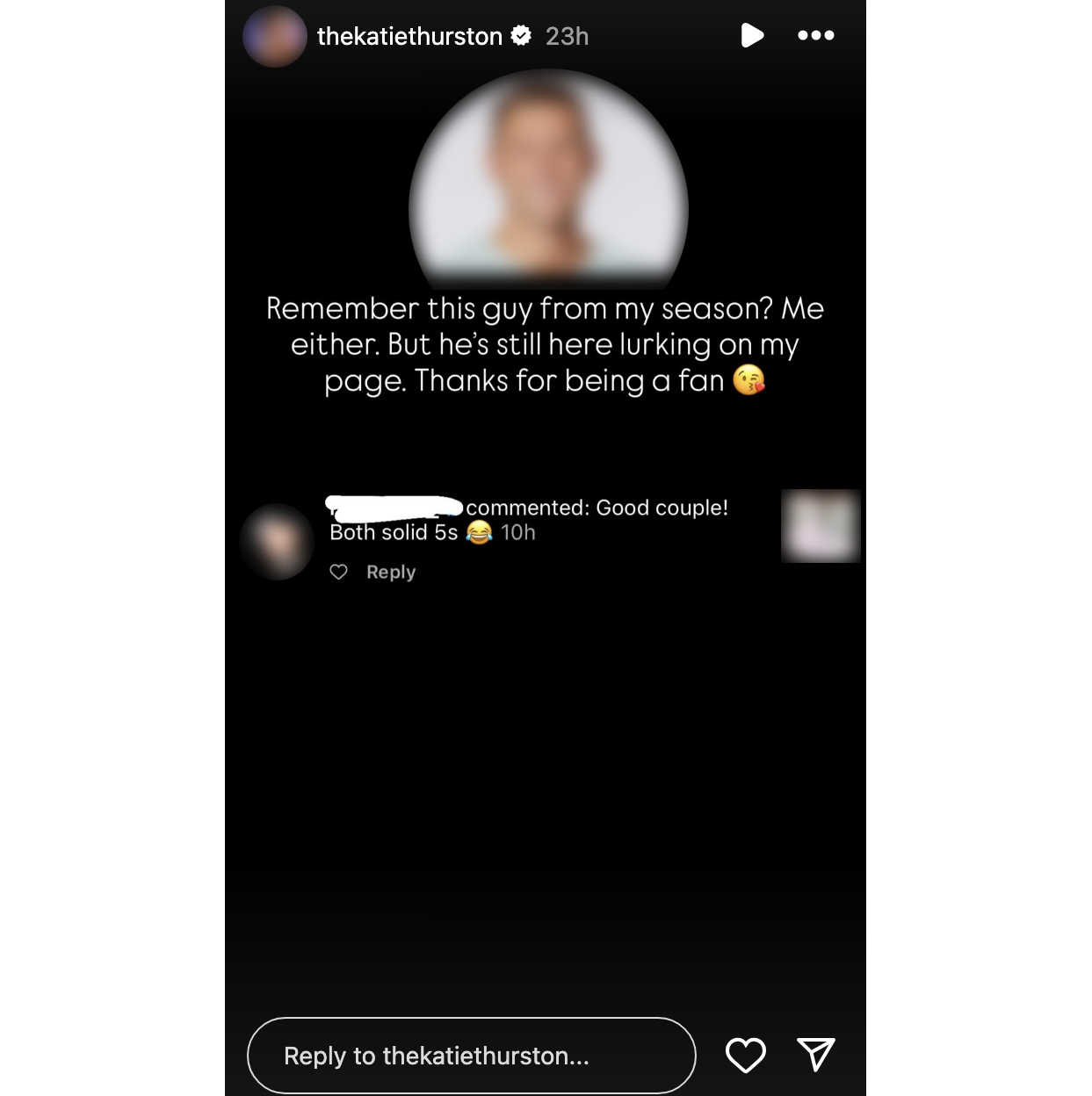 Bachelorette's Katie Thurston Slams Former Suitor Who Called Her a ‘Solid 5’